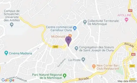 Localisation Laurence Beaubrun Diant