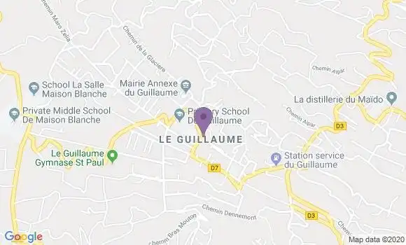 Localisation Julicia Vidot