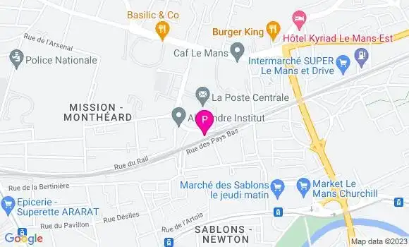 Localisation Marie Laure Ischard