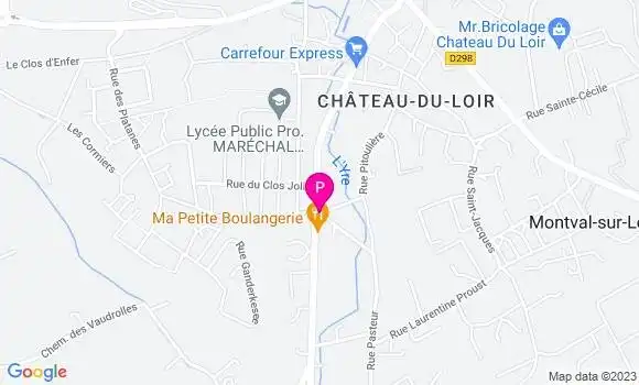 Localisation Violaine Rocheron