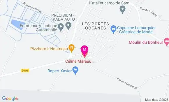 Localisation Celine Mareau