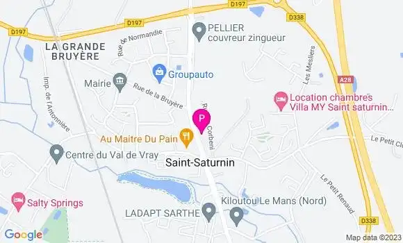 Localisation Antoine Monceau