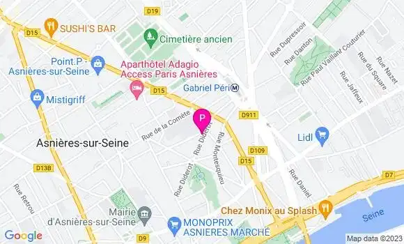 Localisation Ghislaine Giboury