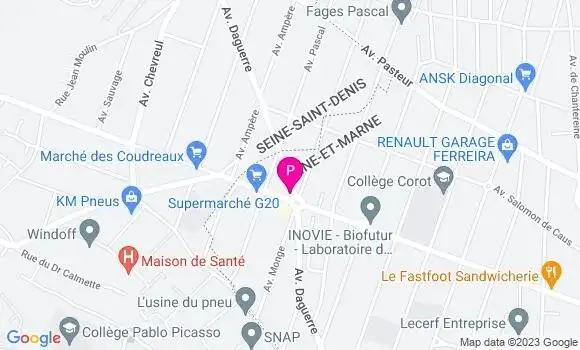 Localisation Antoine Guillou