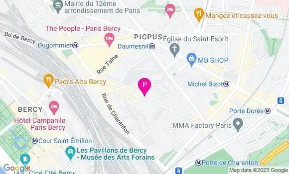 Localisation Elisabeth Tabusse