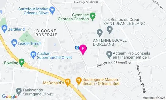 Localisation Julien Fauchard