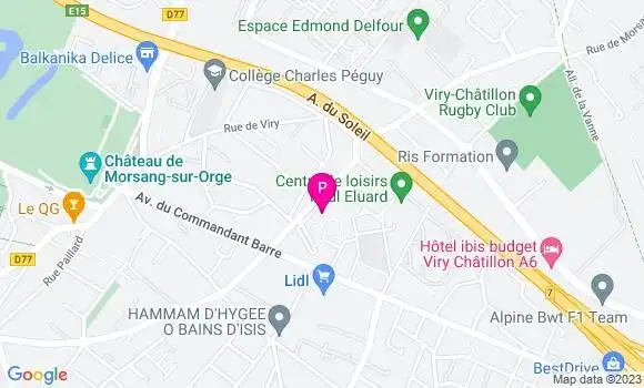 Localisation Hugo Guilland