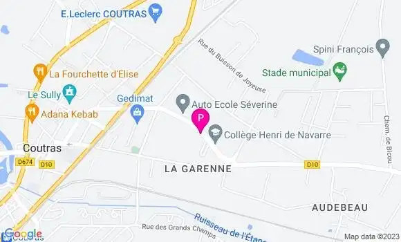Localisation Thibault Legrand