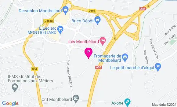 Localisation Camille Vanhuyse