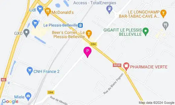 Localisation Caroline Dubreuil