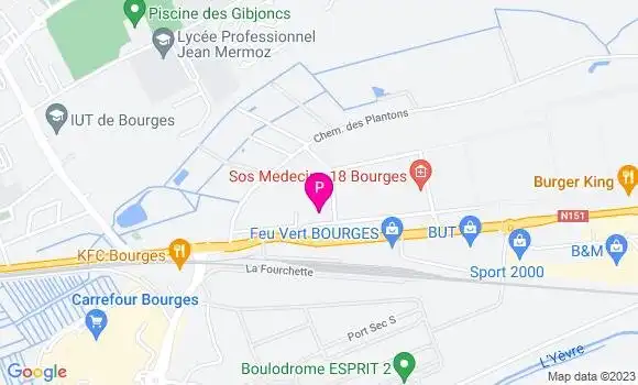 Localisation Amandine Blanchard