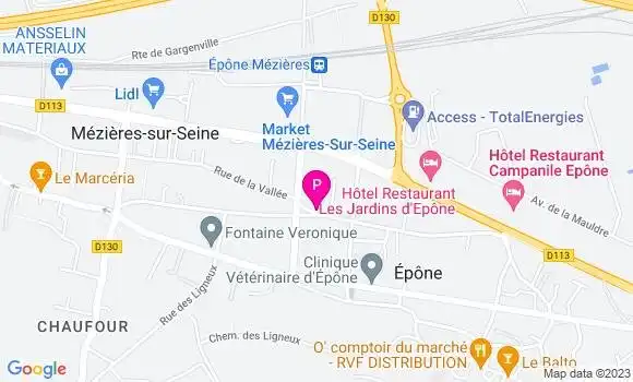 Localisation Emeline Arfi