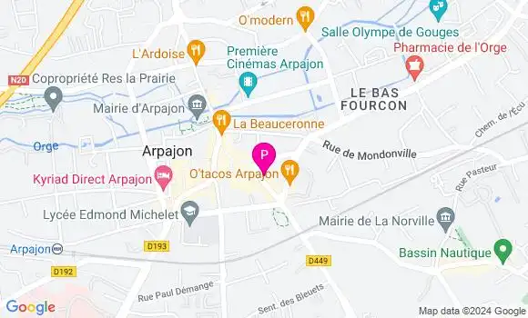Localisation Karine Dufour Etchepare