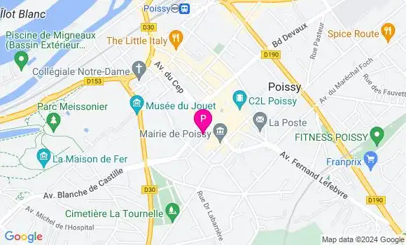 Localisation Ophelie Levacher