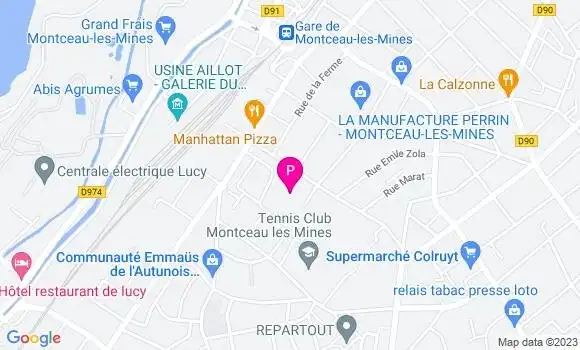 Localisation Capucine Boesse Claray
