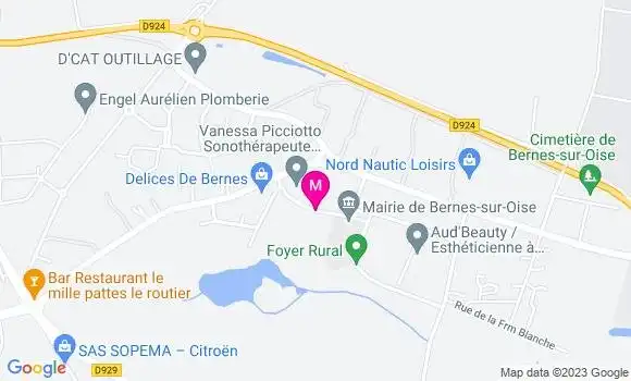 Localisation Laetitia Bouillon