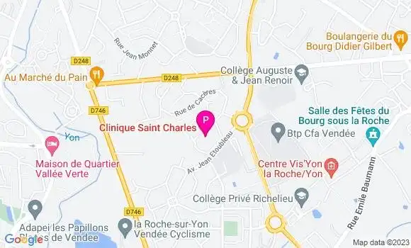 Localisation Amaury Bernard