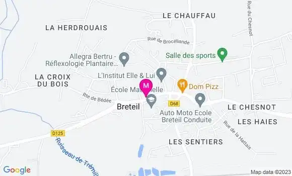 Localisation Gwenola Mallet