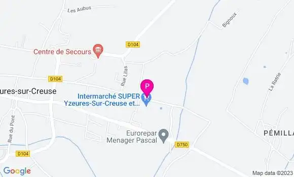 Localisation Vanessa Lheritier