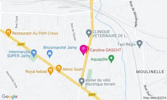 Localisation Valentine Hulin