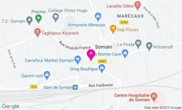Localisation Fabienne Dupas Devillepoix