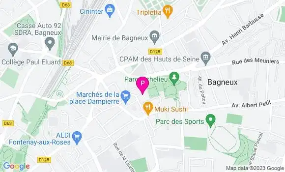Localisation Nicole Trani