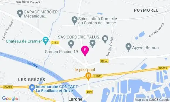 Localisation Margaux Massaloux