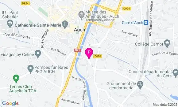 Localisation Marianne Lefevre