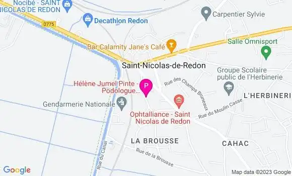 Localisation Helene Jumel Pinte