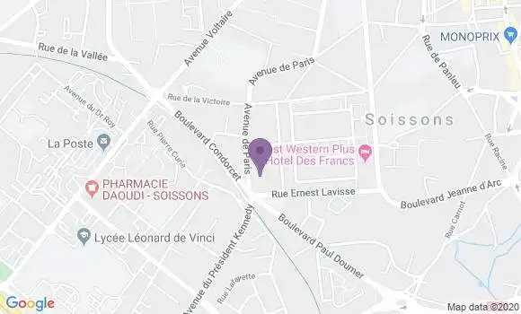 Localisation Claire Sonnette