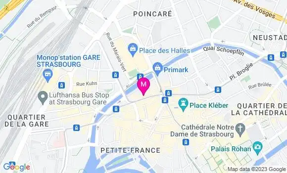 Localisation Juliette Steinmetz