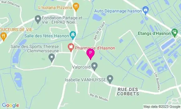 Localisation Vanessa Martin