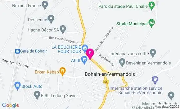 Localisation Amandine Deleporte