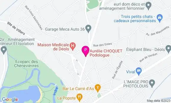 Localisation Sophie Cuny