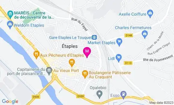 Localisation Anne Carole Voisin Pace