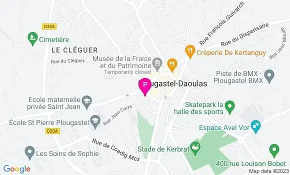 Localisation Helene Chantraine Marec