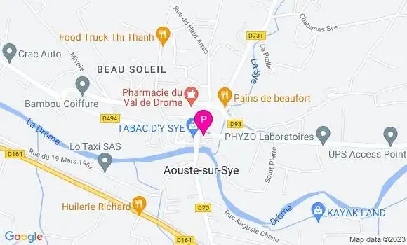 Localisation Sarah Allouche
