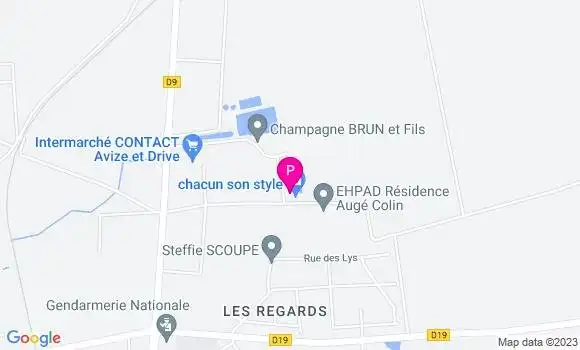 Localisation Charlotte Leclerc