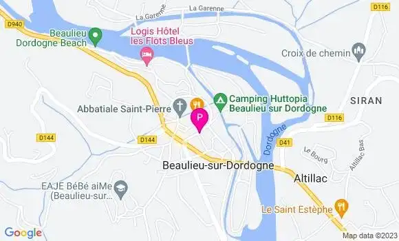Localisation Laurine Ginibriere