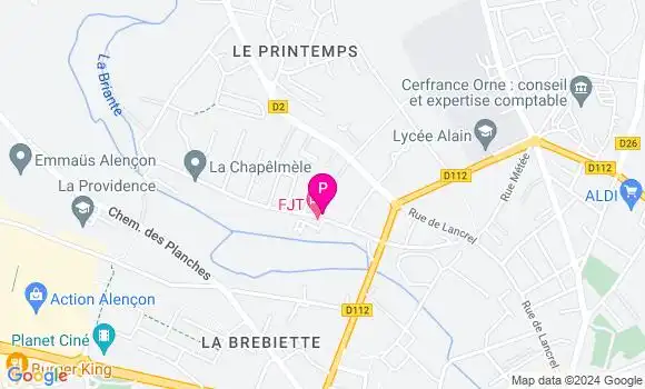 Localisation Nolwenn Levesque