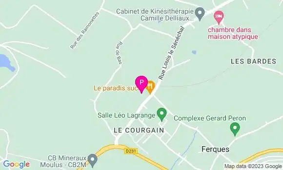 Localisation Blandine Dausque Bassement