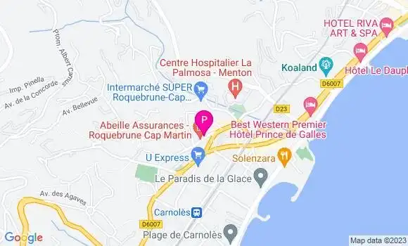 Localisation Magali Carsalade