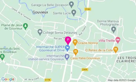 Localisation Catherine Dumont