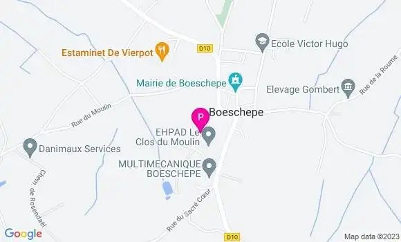 Localisation Marie Streck