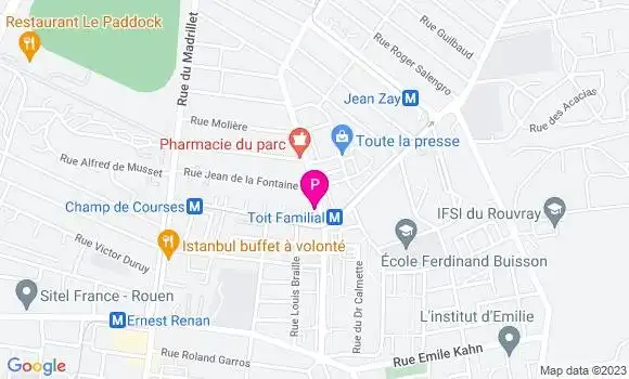 Localisation Edouard Berthe