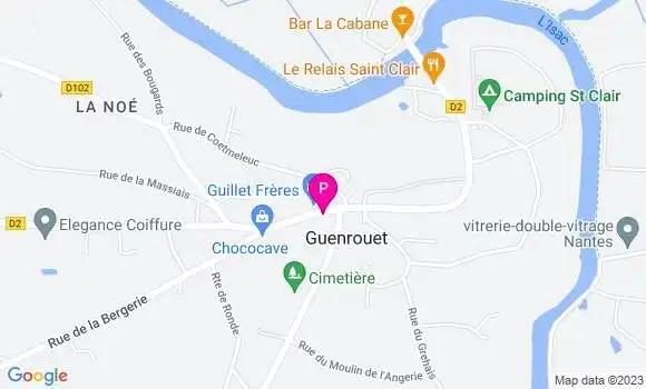 Localisation Estelle Vieuville