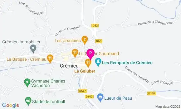 Localisation Lucie Duparchy