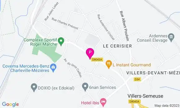 Localisation Violaine Herpin