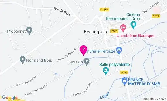 Localisation Anne Sylvie Gomes
