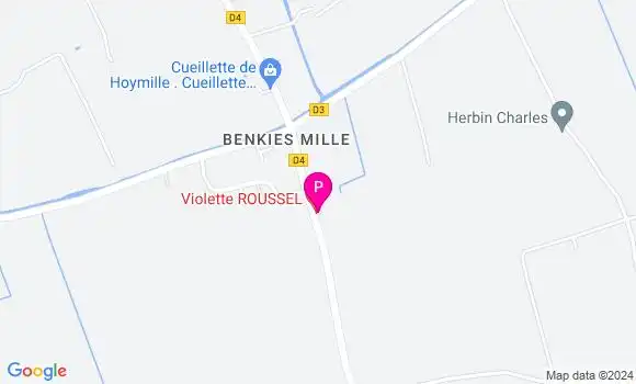 Localisation Violette Roussel